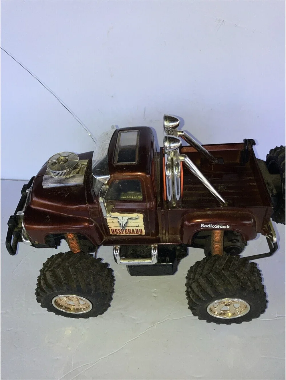 VINTAGE 1995 Radio Shack Off Roader Desperado RC Electric Pickup Truck RARE